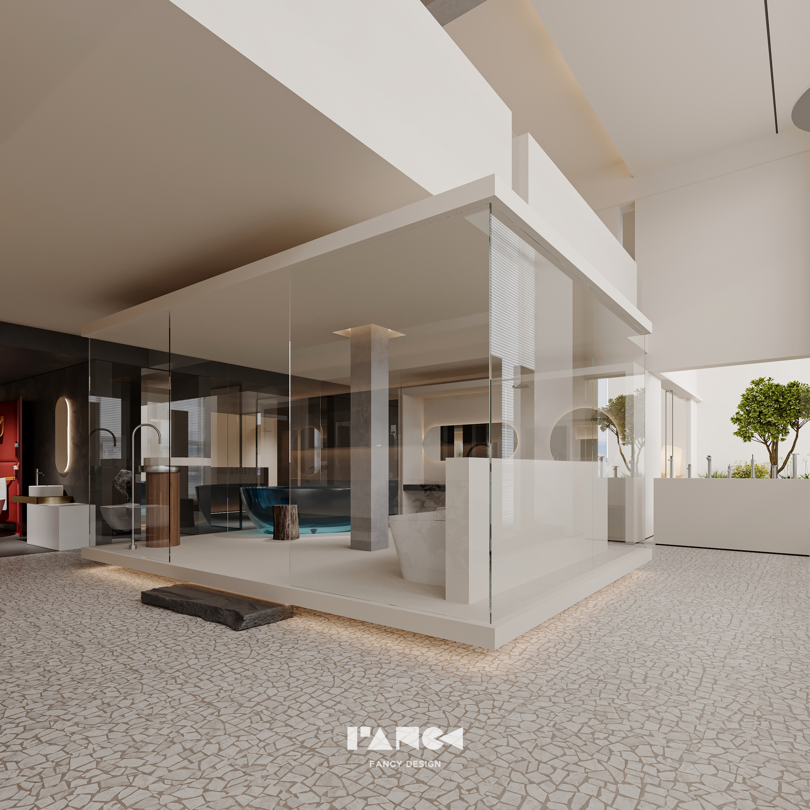 及卫卫浴展厅效果图-9