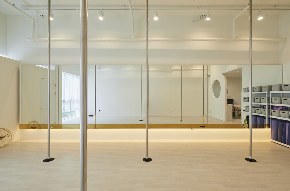 韩式简约室内设计典范 | 20 平米舞蹈学院-8