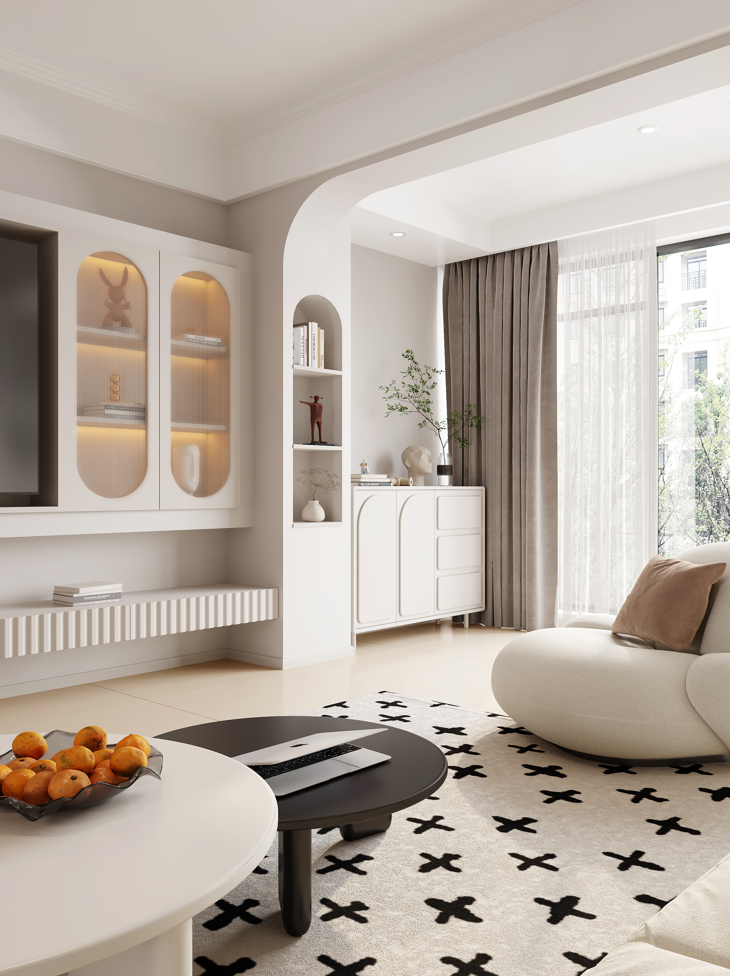 绰约奶油法式（绿地V岛）丨中国长沙-27