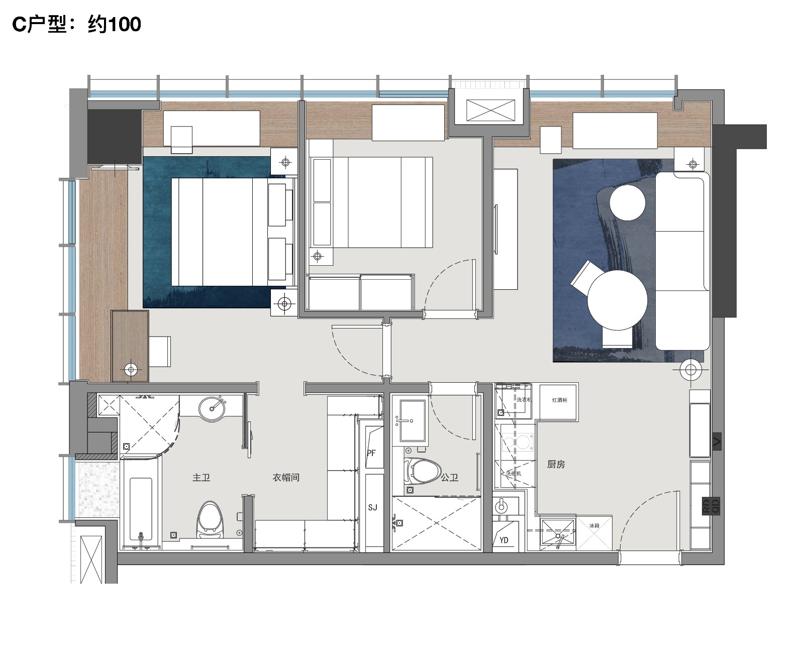 深圳水湾1979酒店公寓  沃屋陈设-32