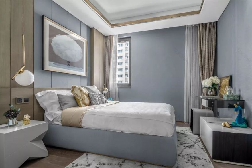 轻奢样板间设计,打造唯美空间的摩登时尚 博思韦珥-26