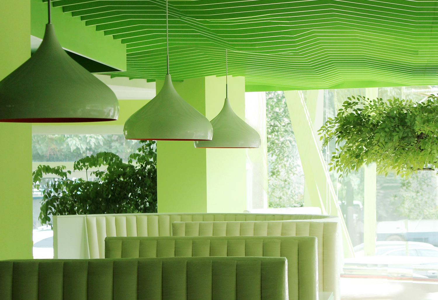 够绿了丨西贝莜面村-5