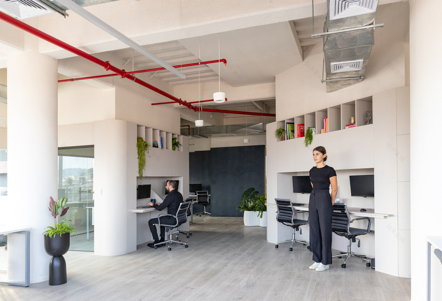 2022 年厄瓜多尔金融公司办公室设计-9