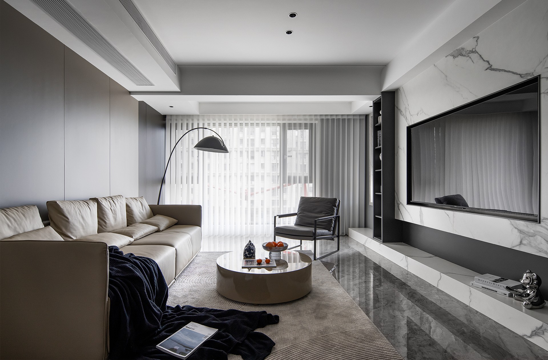 高级灰实景案例 掠影丨中国温州丨柏达装饰-11