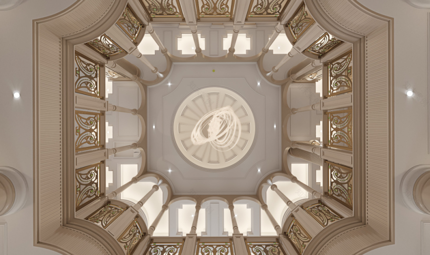 悦龙湾优雅法式别墅丨中国上海丨茧界设计(上海)有限公司-7