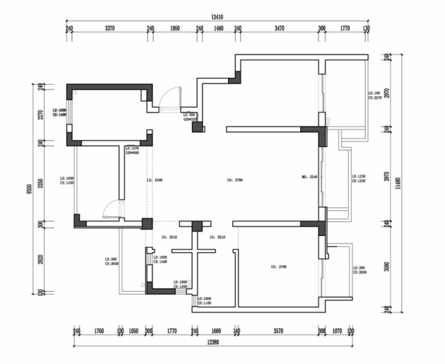 晓安设计|| 荷澜庭 125㎡打造温馨宜居空间-7