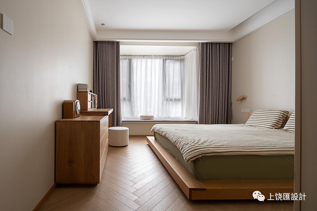 滨江棕榈·公园壹号原木极简设计丨红石空间设计-31