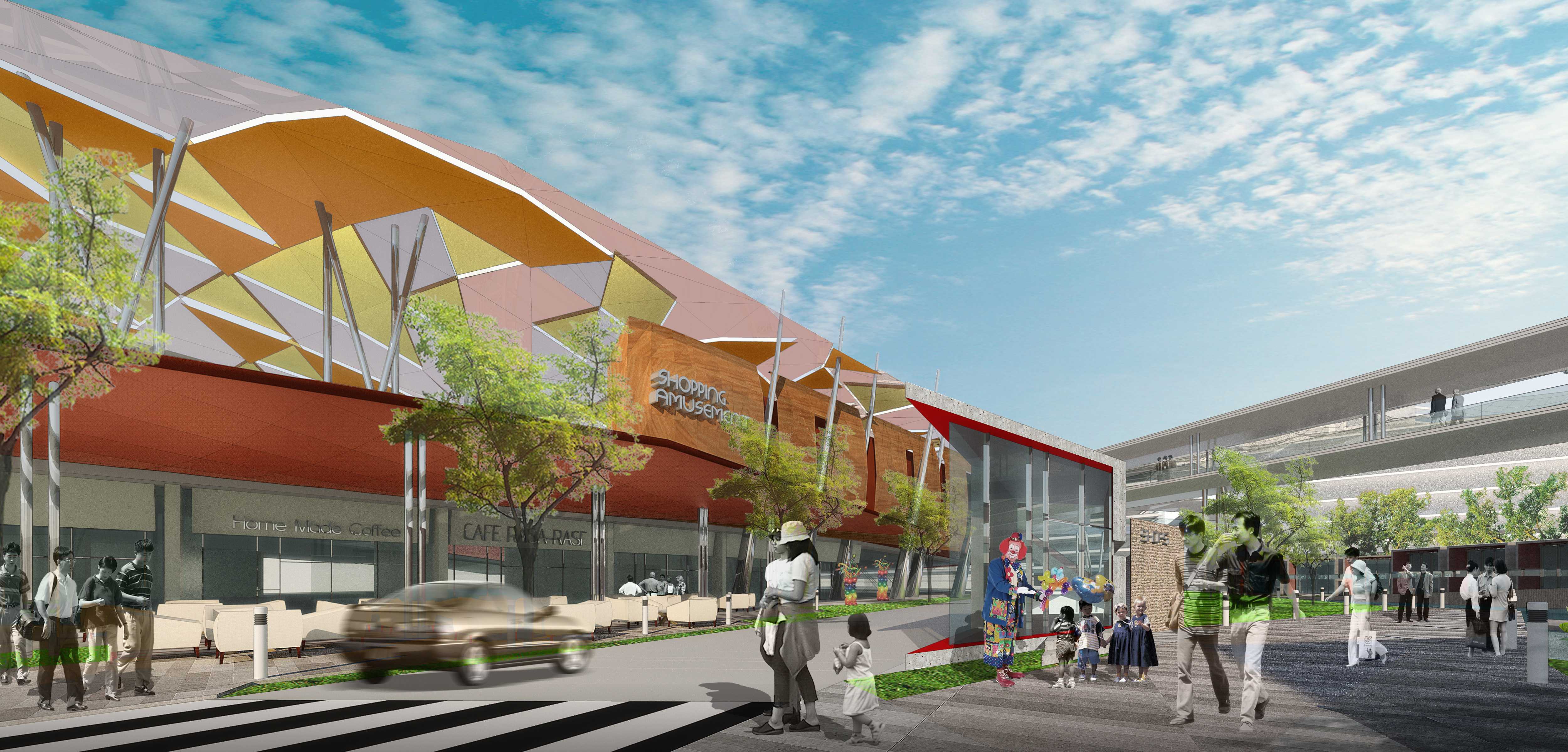 混搭风开发与总体规划 | 多业态综合体设计展示-4