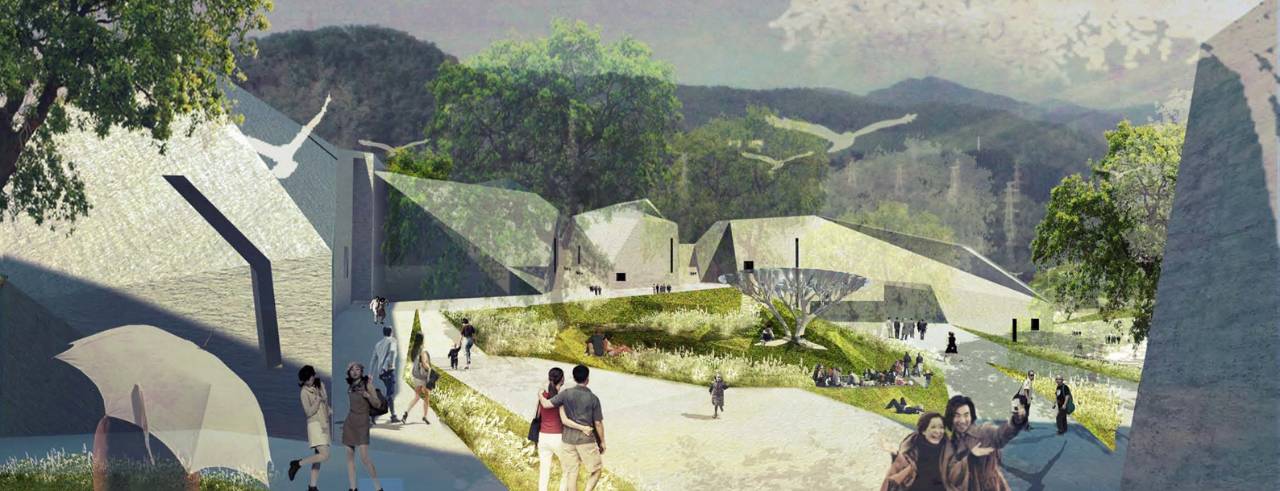 被切割的安托山，基于场地特征的景观设计-55