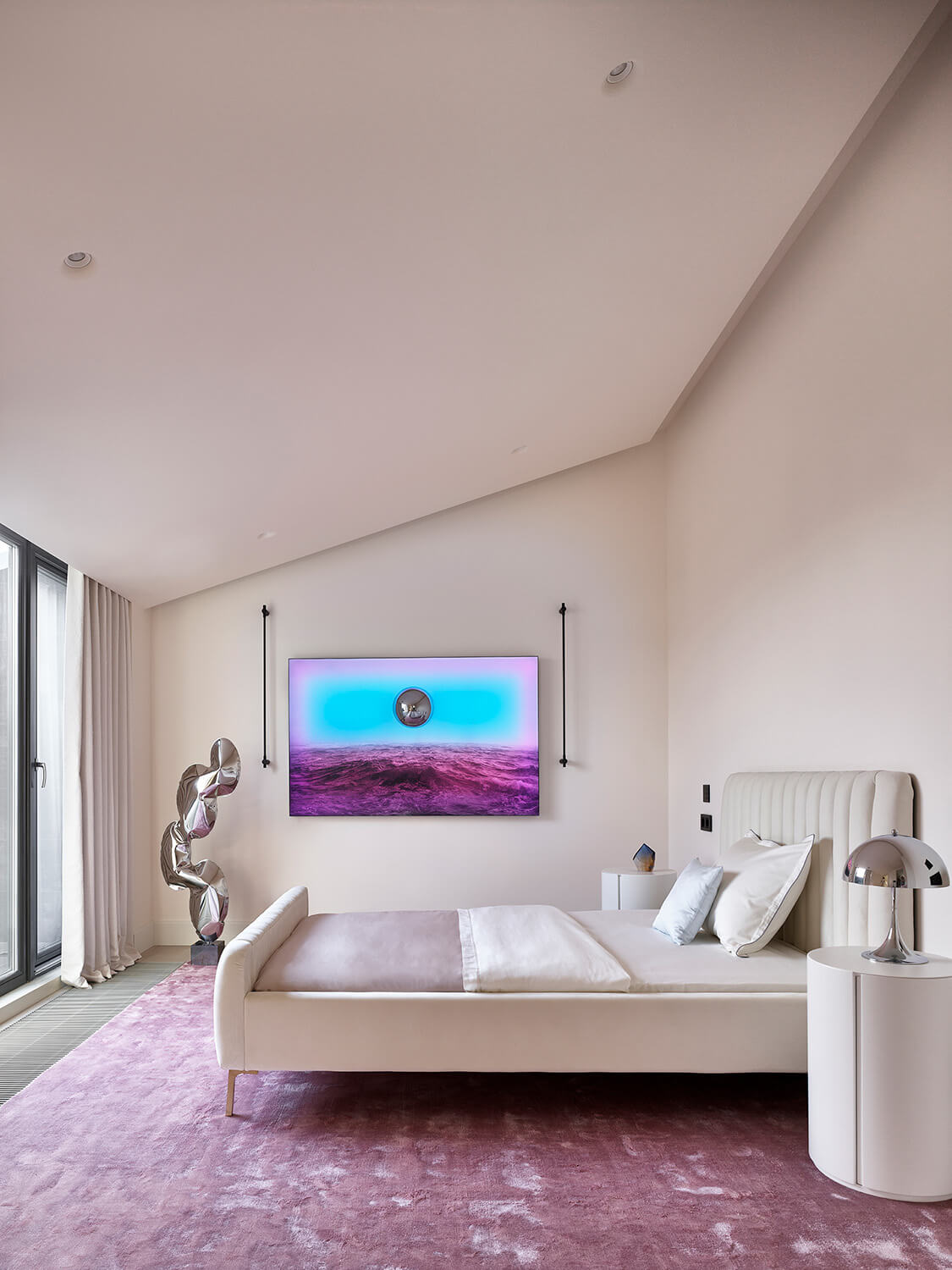 莫斯科色彩鲜艳的现代公寓丨俄罗斯莫斯科丨Well Done Interiors-51