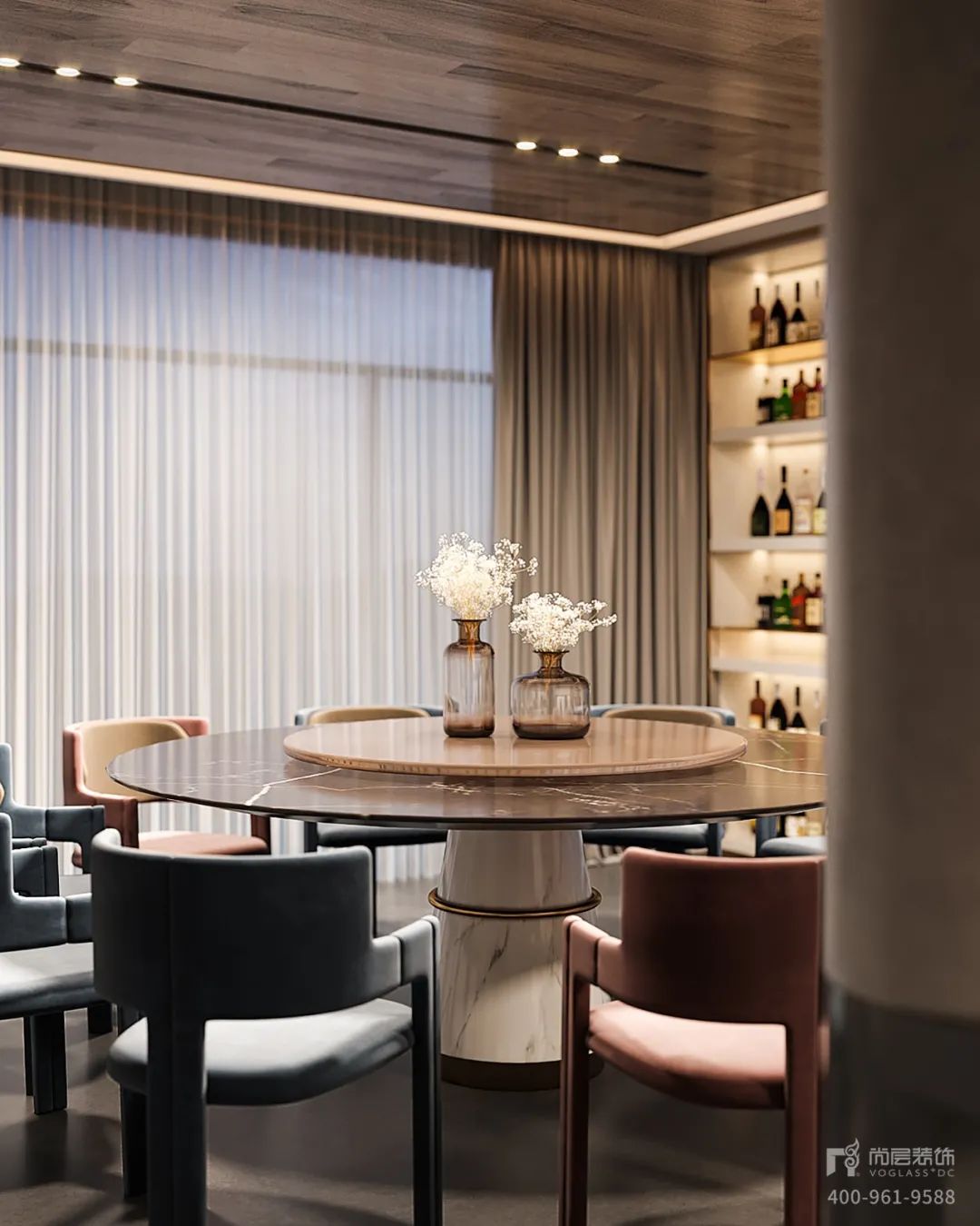 尚层装饰打造轻奢空间,体验极致生活-38