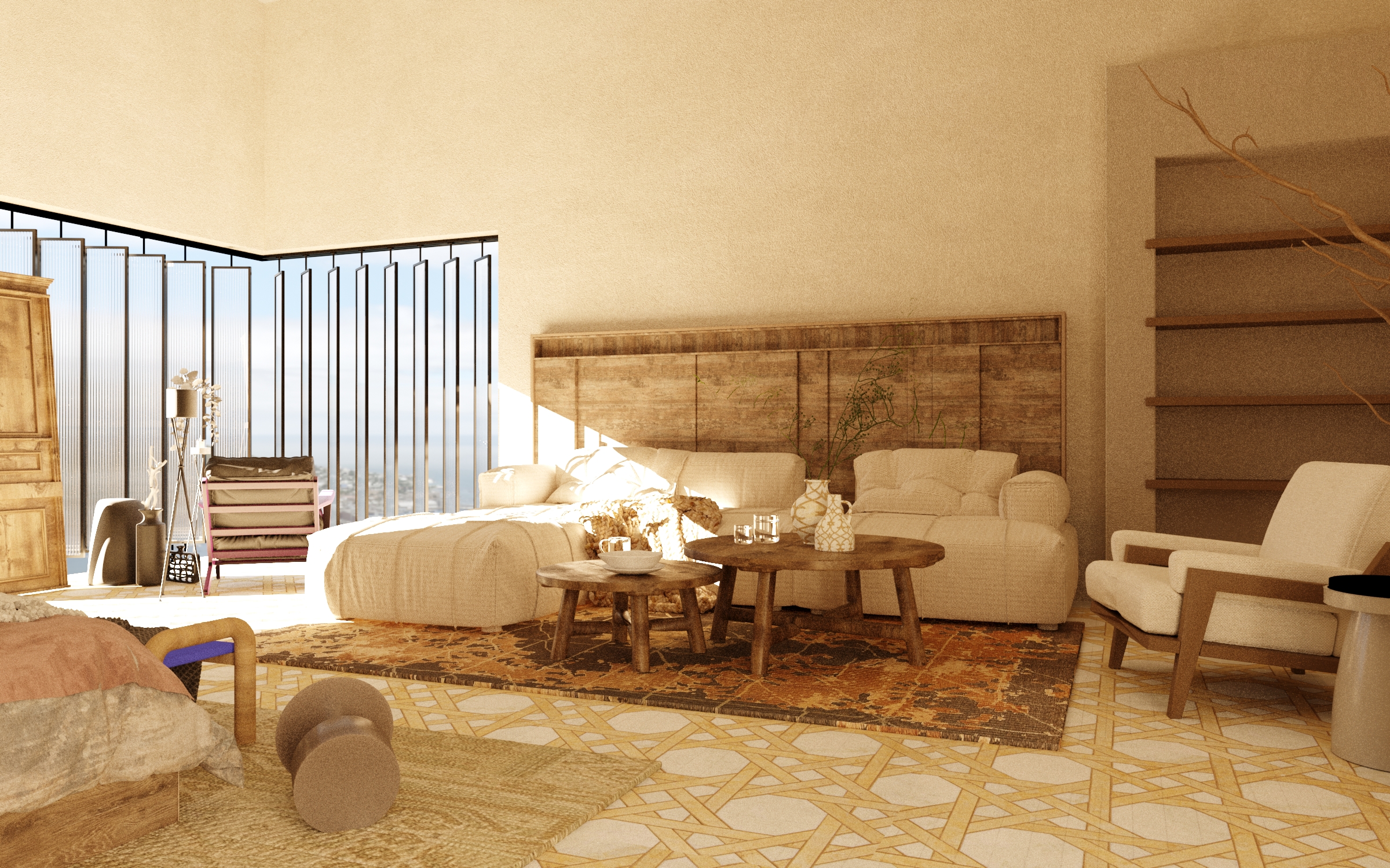 Islamic and Rustic style-3