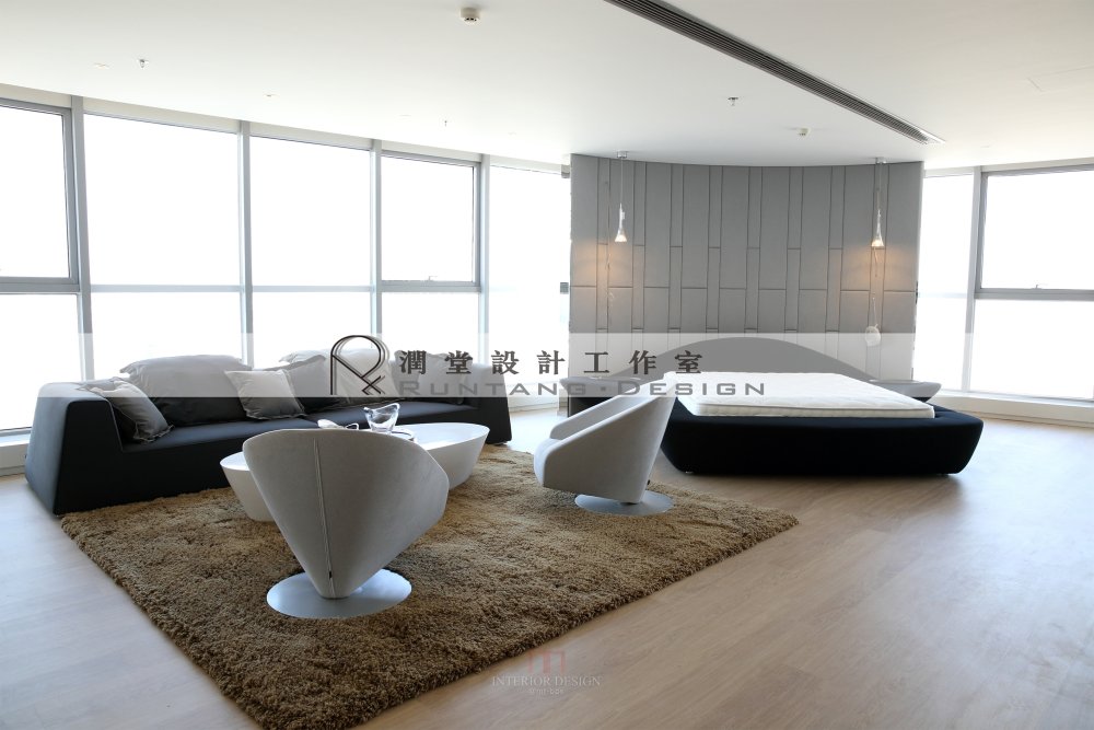 某公司高管办公层设计 | 空间划分与功能融合的典范-31