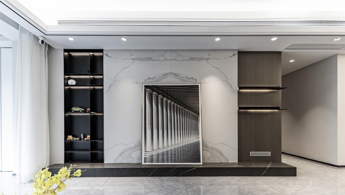 现代黑白灰空间-31