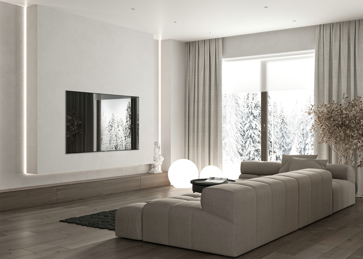 中性色系公寓设计-1