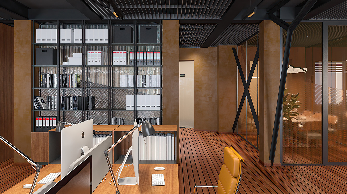 Interior visualization for AB Lofting-2