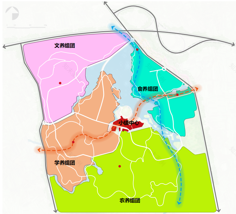 青岛桃李春风小镇 | 田园牧歌与尧王山水的空间叙事-44