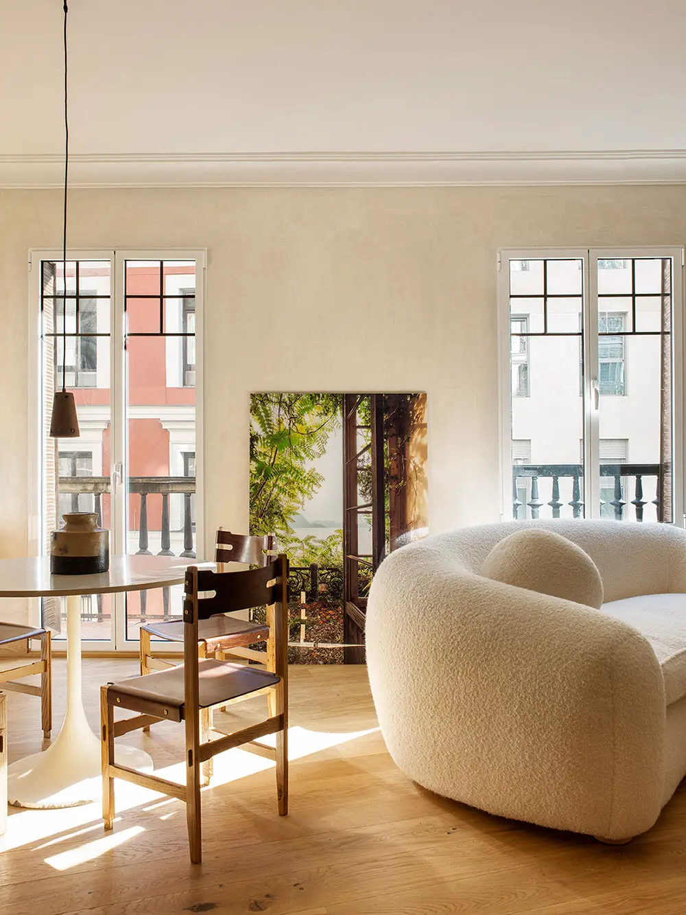 马德里市区一室户挑战性翻新 | 从一室到两室的完美转变-5