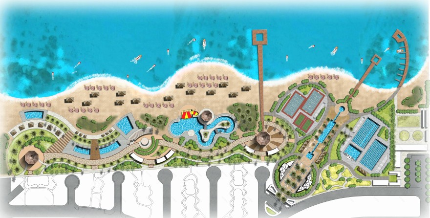 WHITE SAND BEACH DESIGN / AI DESIGN-6