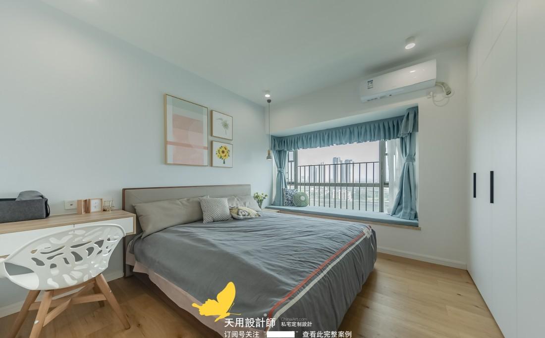 116 平北欧风三房 | 温馨舒适,橙蓝对比色增添惊喜-29