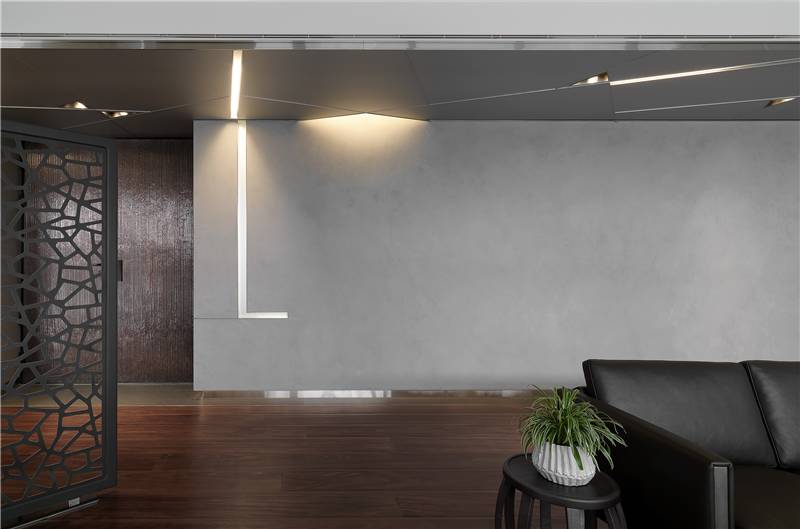 280㎡现代脱俗雅宅，“高级灰+光”-9