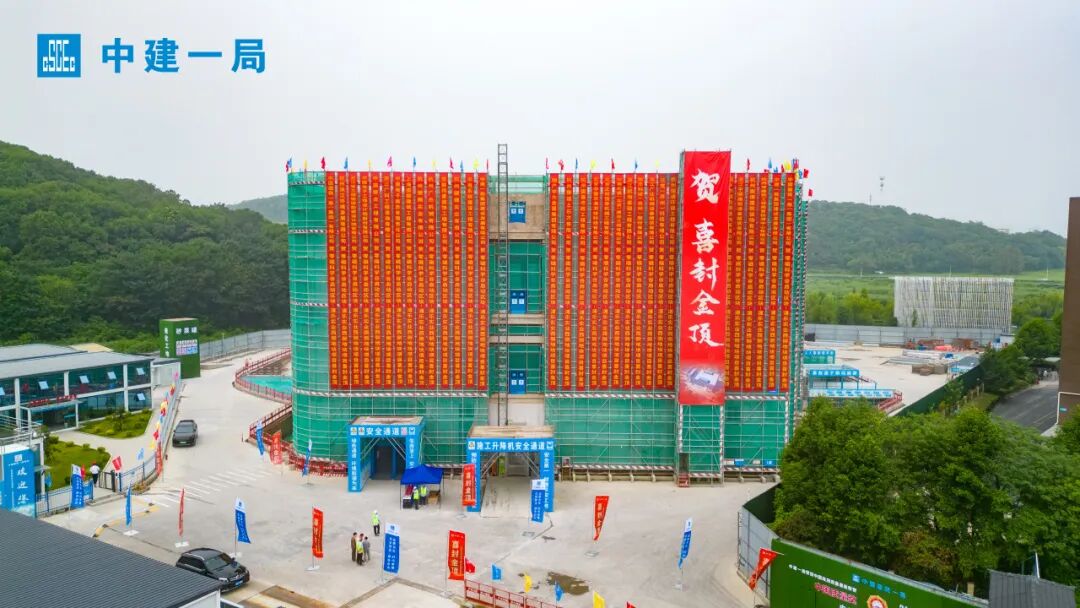 左强出席杭州零磁科学谷启动区项目主体结构封顶仪式-5