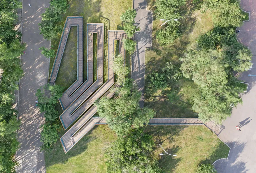 带观景平台的斜坡丨俄罗斯克拉斯诺亚尔斯克-24