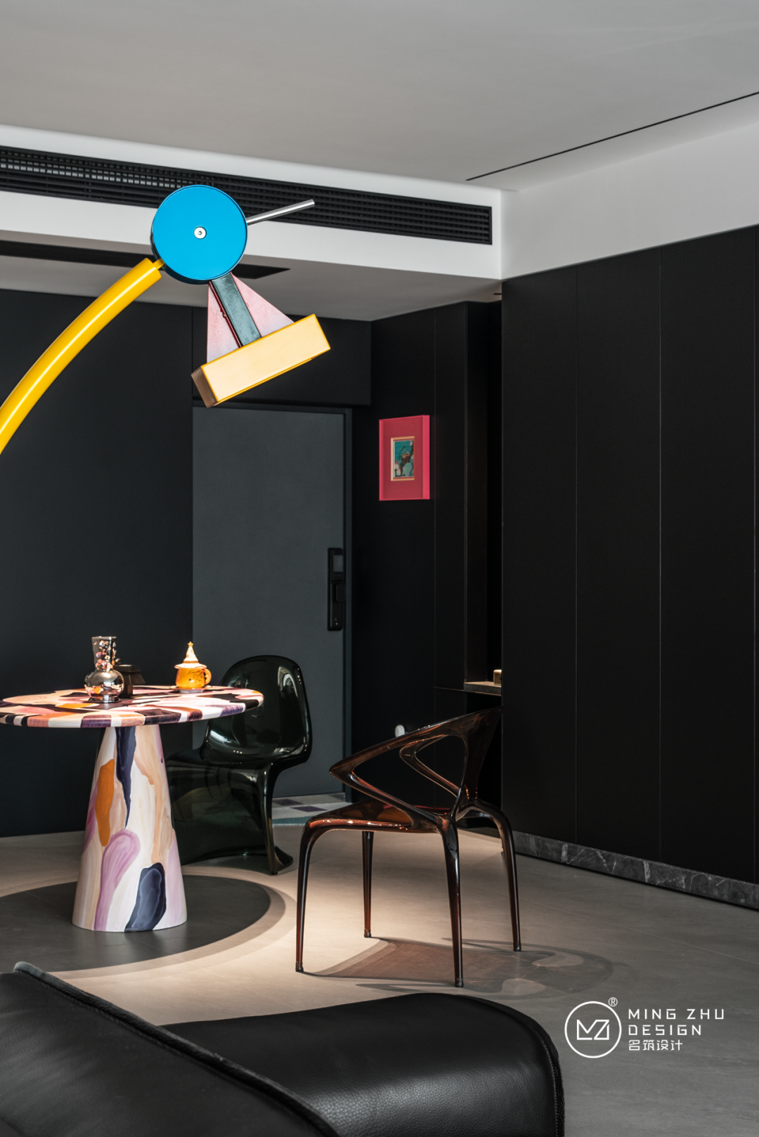 名筑设计实景l113m²属于年轻人的快乐屋。-42