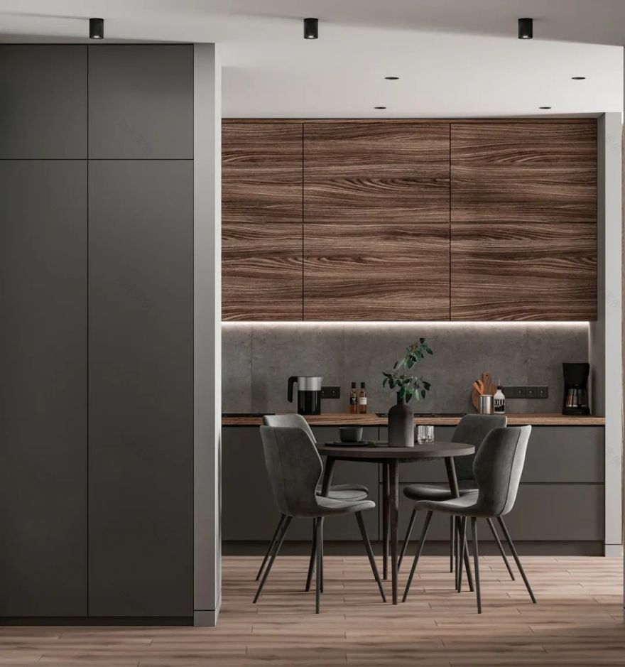木灰色简约公寓丨Marina Bessmertnaya-41