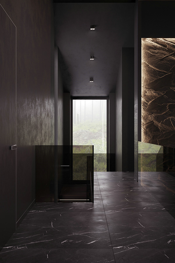 高级黑色系空间设计-7