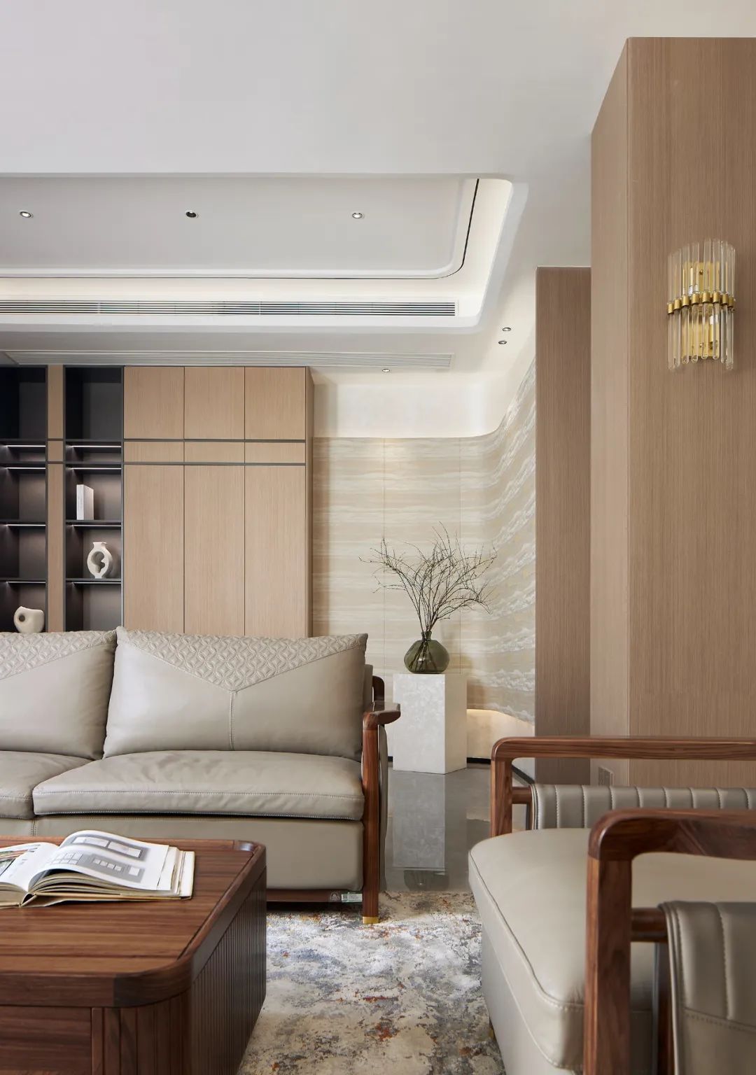 青山·阳光 · 宁波象山现代中式联排别墅设计丨中国宁波丨南鸿装饰-0