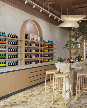 风味与友(注:Sapori可理解为风味、滋味,Co一般是Company缩写有公司之意,但这里也可联想为Companion即伙伴、朋友,结合品牌取名特色意译为风味与友 ) 丨美国洛杉矶丨Futuris Architects