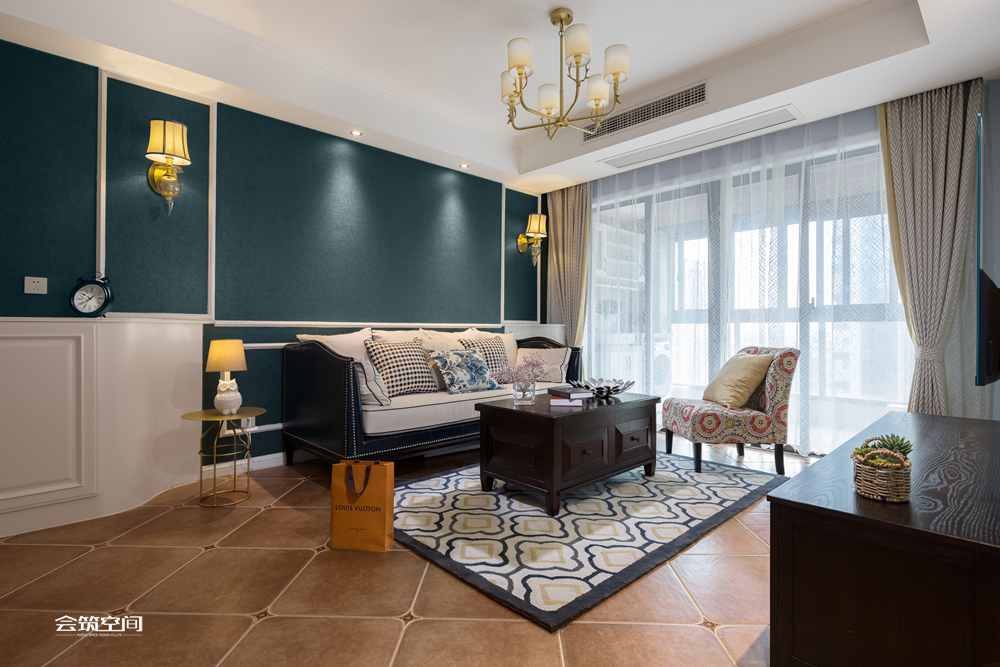 南京会筑空间设计丨绿影-8