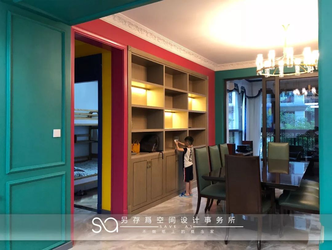 另存为空间设计 | 长沙明昇壹城 140 平米新装饰主义住宅案例-45