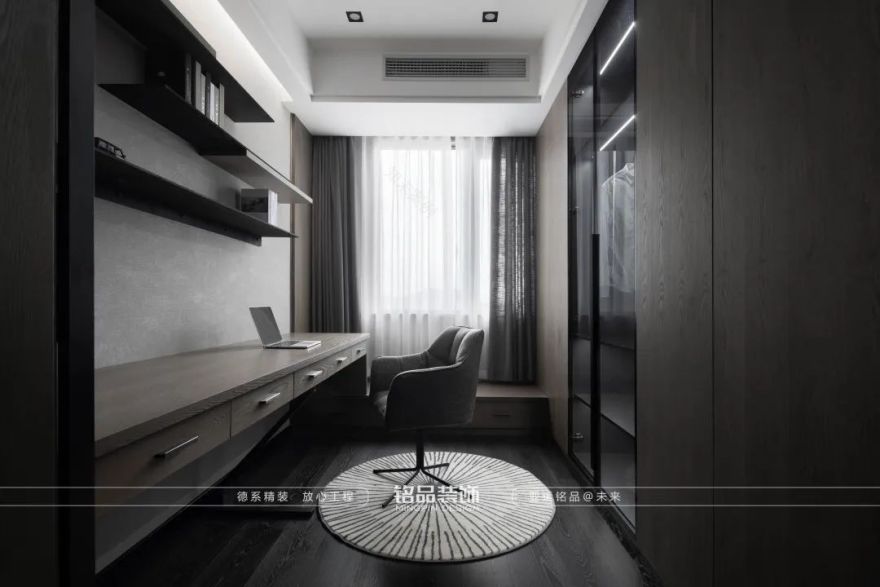 工业风家居典范 · 深灰岩值之美丨中国杭州丨铭品装饰-37