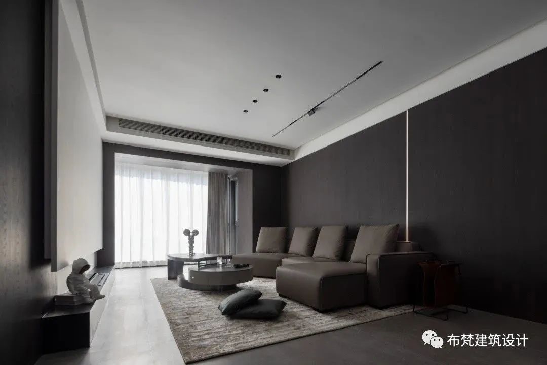 天元府现代极简住宅丨布梵设计事务所-1