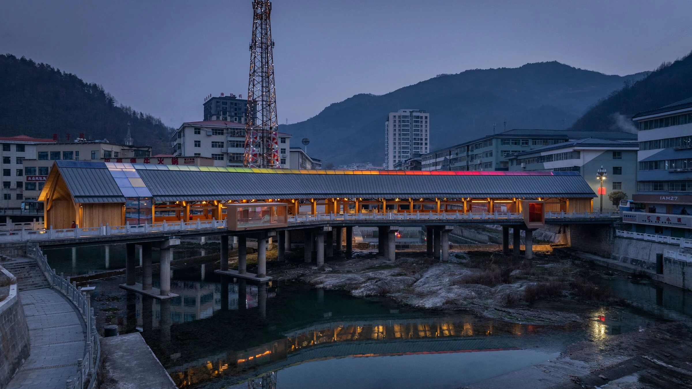 康县新廊桥丨中国陇南丨3andwich Design,何崴工作室-8