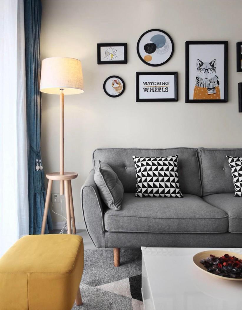 60 平北欧风双儿童房设计,餐厅、客厅、卧室亮点纷呈-17