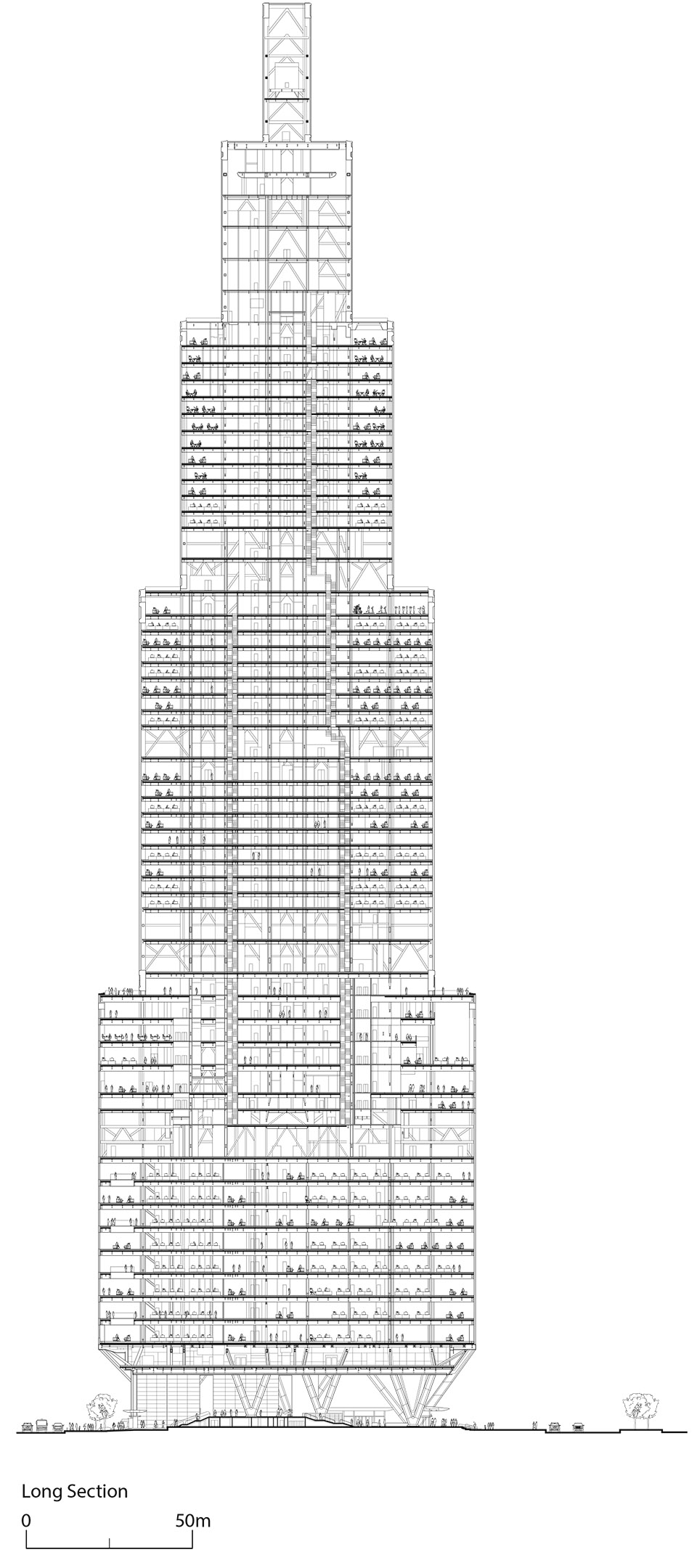 摩根大通全球新总部（270 Park Avenue）丨美国纽约丨Foster + Partners-70