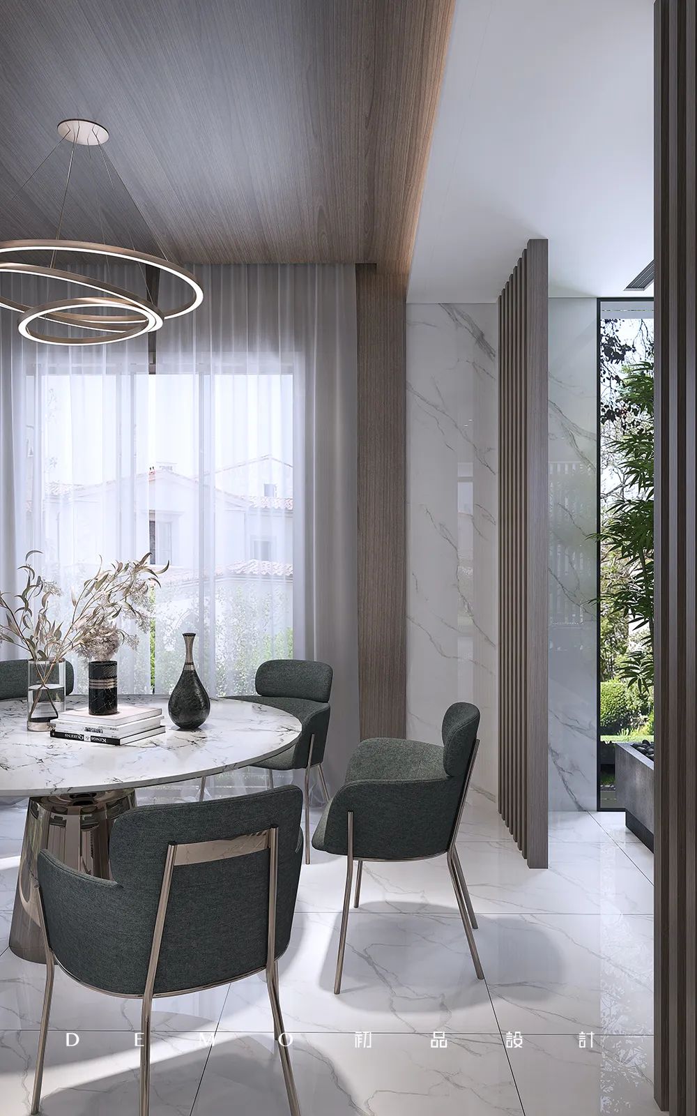 初品设计 | 江苏常州 750㎡现代住宅，自然优雅的生活空间-32