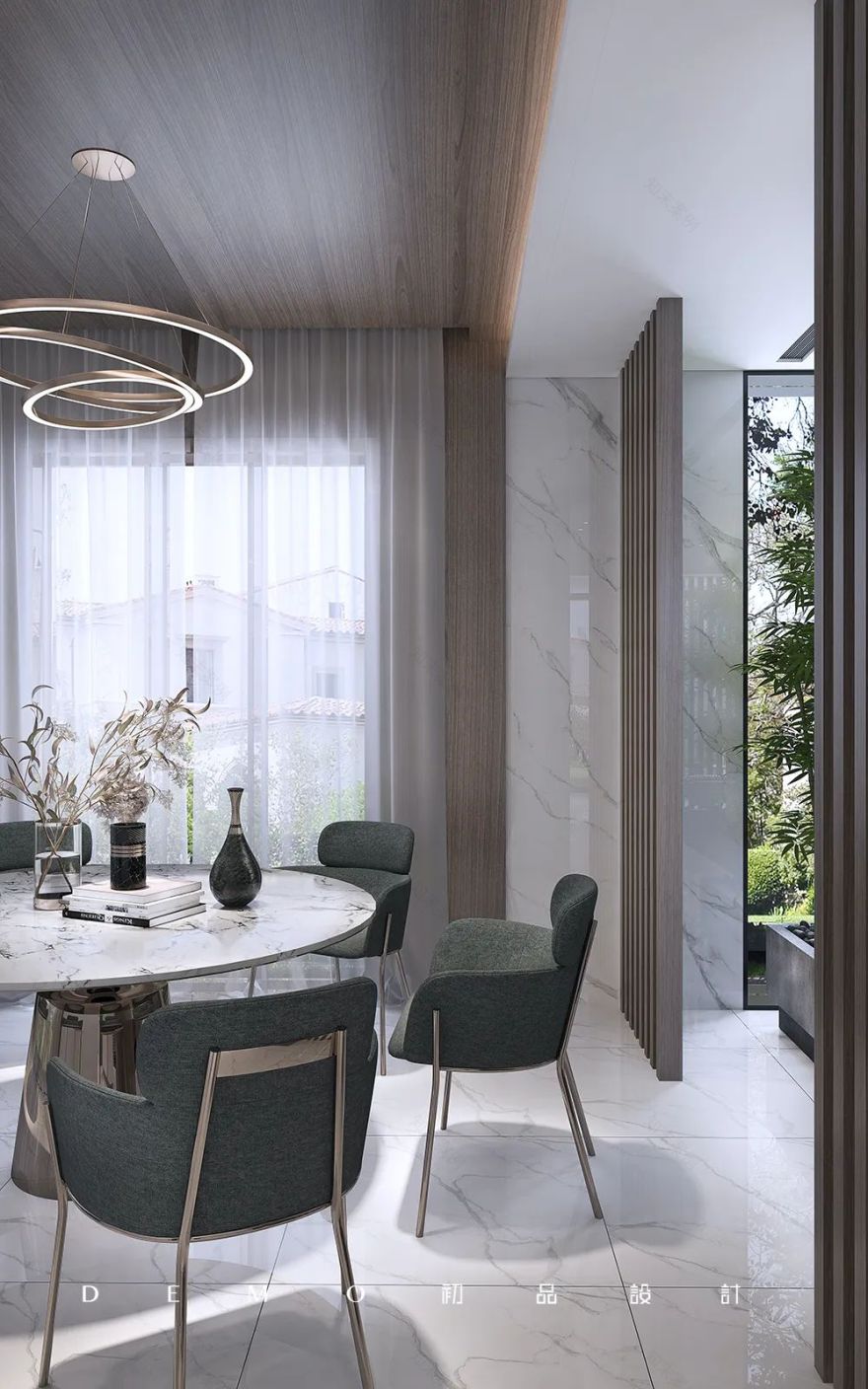 初品设计 | 江苏常州 750㎡现代住宅,自然优雅的生活空间-32