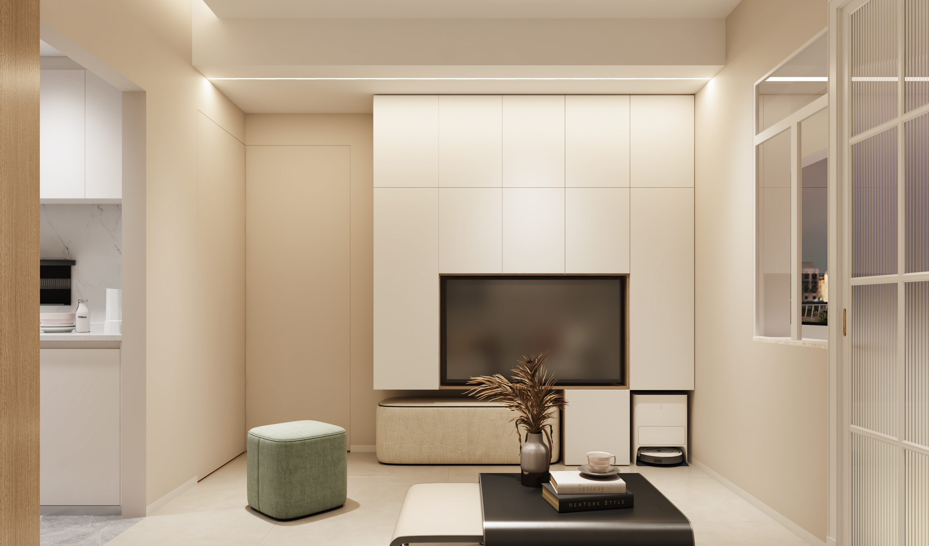 广州 47㎡老房子改造设计丨中国广州丨意匠工作室-7