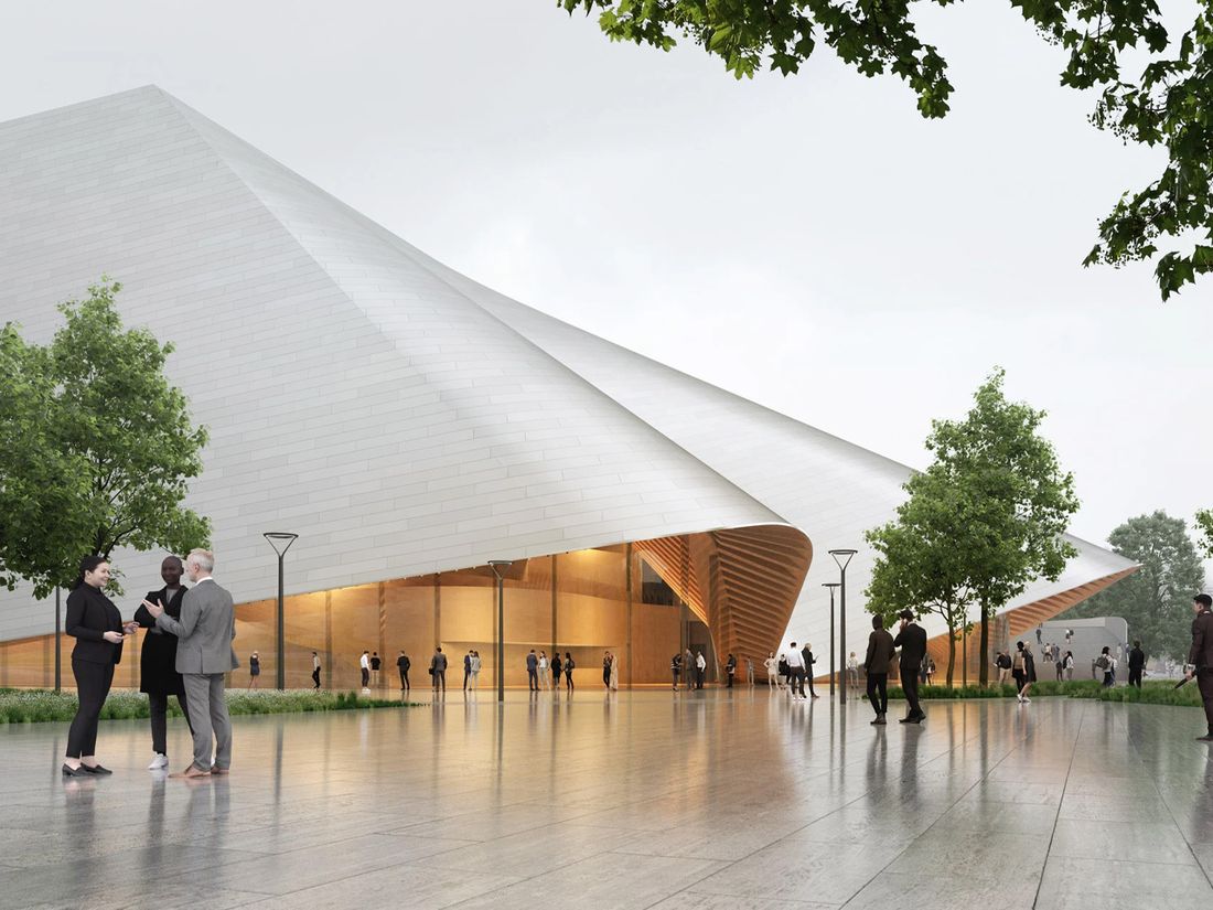 科索沃歌剧与芭蕾舞剧院丨普里什蒂纳丨丹麦建筑工作室BIG与当地“ALB  Architect”公司-0