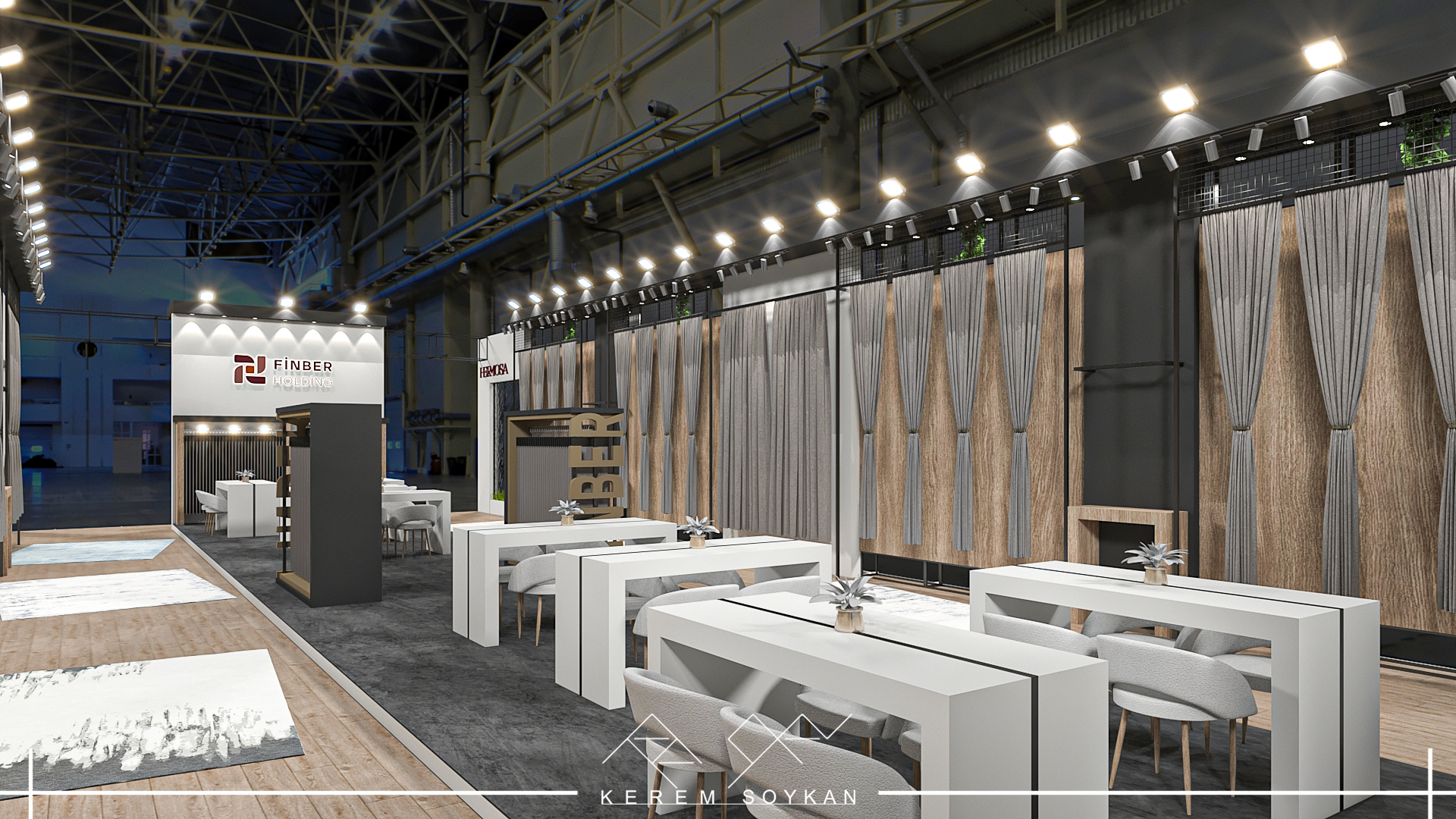 Finber Holding Exhibition Stand Design HOMETEX 2024-8