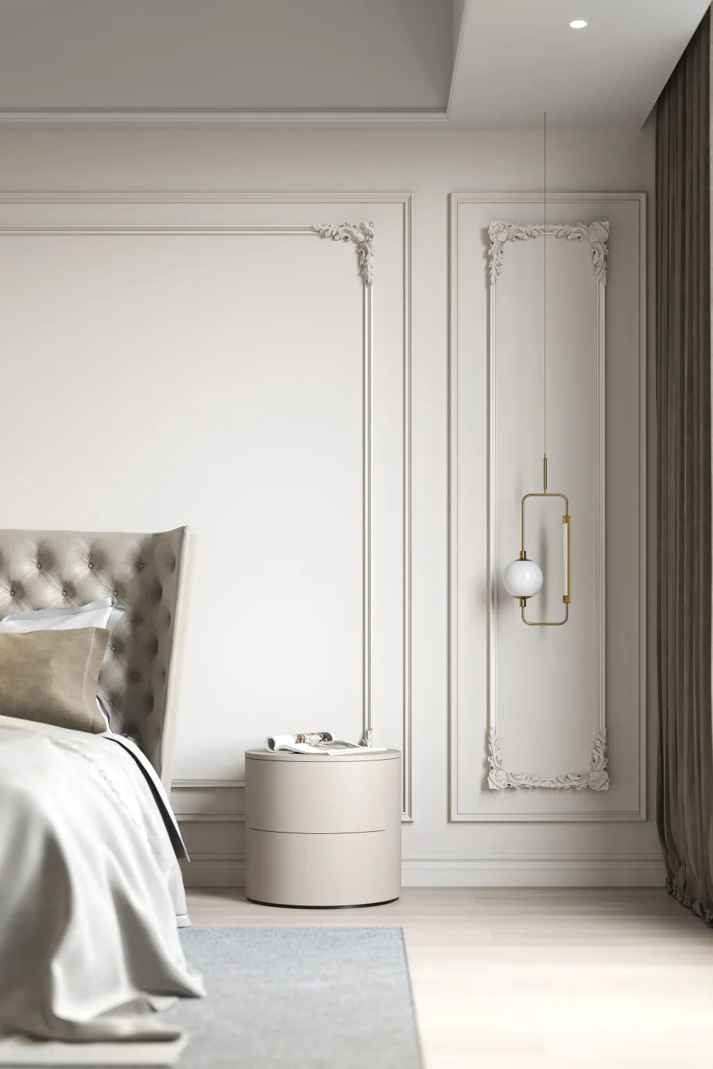 都市理想家,现代轻奢风大平层设计案例解析丨布尔空间设计-216