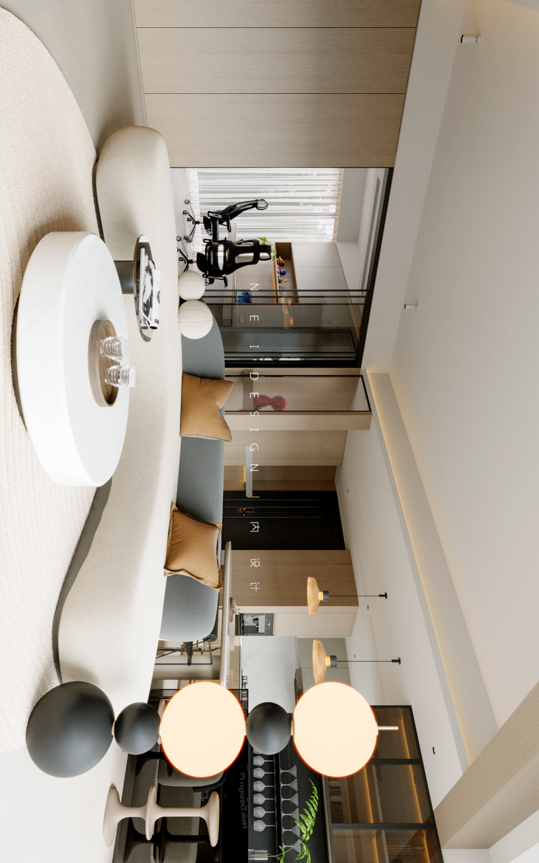 云景台 · 现代简约的人间落日丨内空间设计机构-12