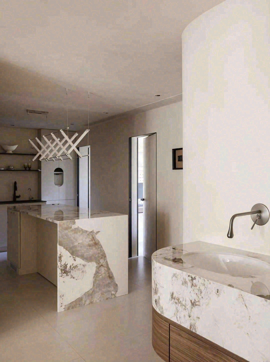 奶油风三居室改造丨中国北京丨七巧天工设计-11