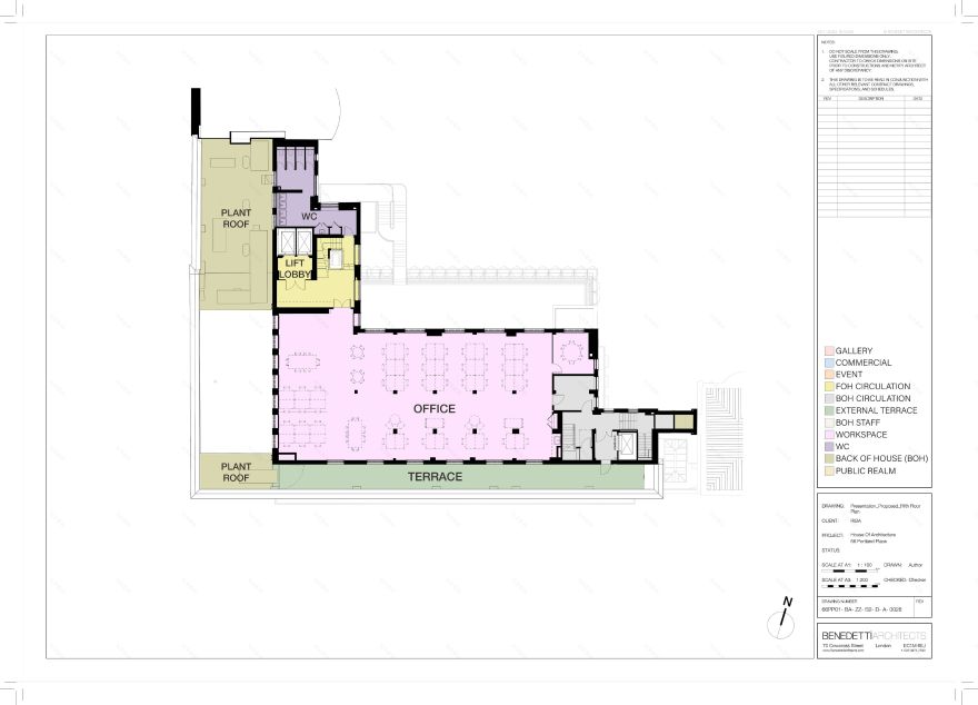 RIBA的建筑之家(皇家英国建筑师学会总部修复)项目丨美国波特兰丨Benedetti Architects-28