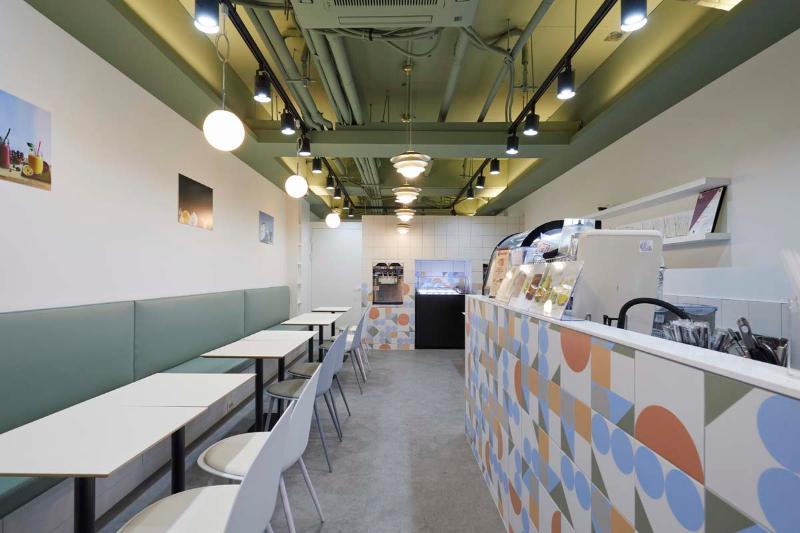 12 坪冰淇淋专卖店的点睛之笔-2