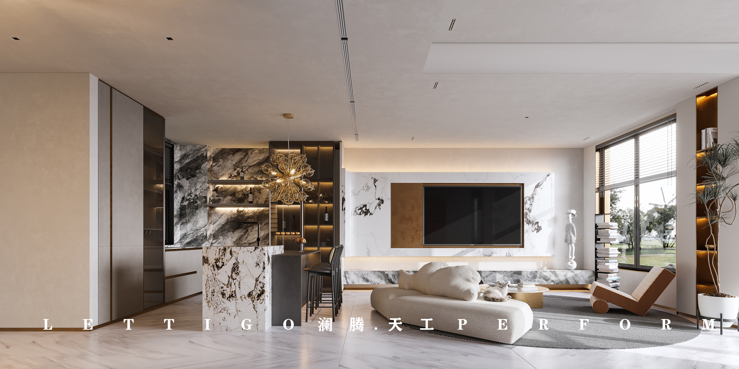 现代别墅大宅 ，耐看的设计才会越住越传舒心-7